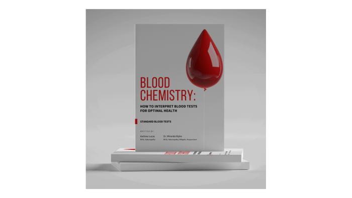 Blood Chemistry: How To Interpret Blood Tests for Optimal Health (HARD COPY) - Image 2