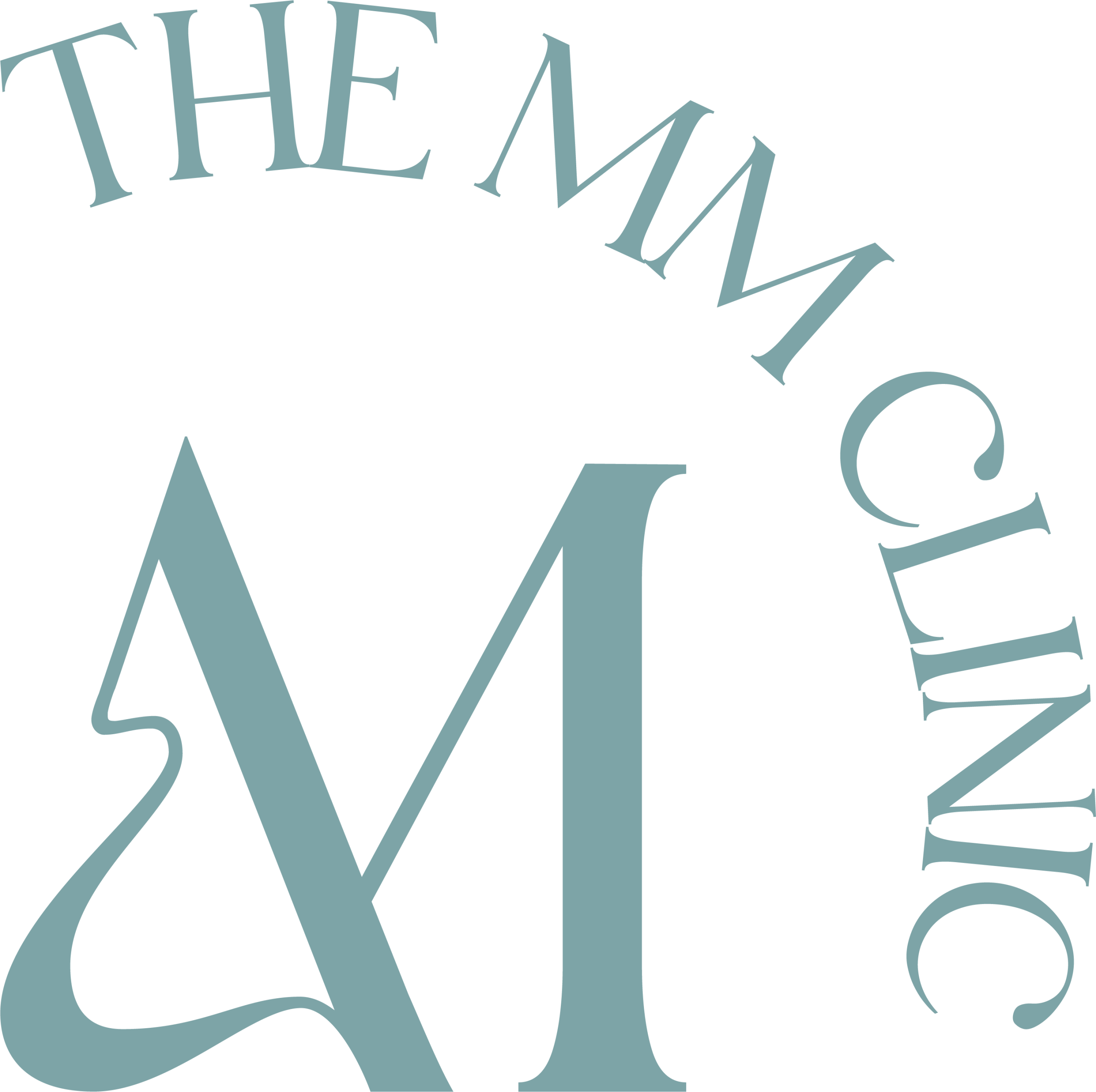 MM Clinic – Watermark with text – Blue